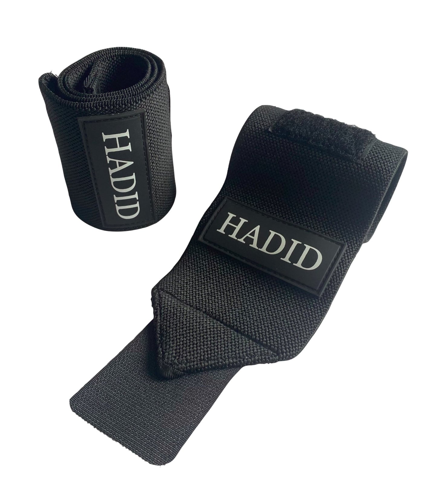 Hadid Wrist Wraps Black Flat & Strapped