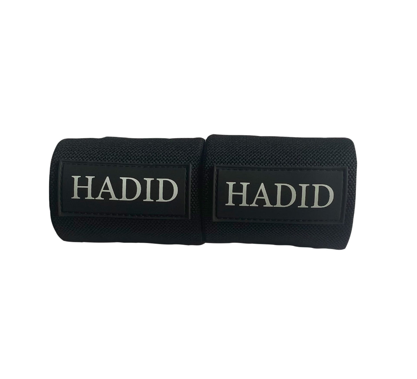 Hadid Wrist Wraps Black Strapped